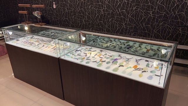 八方翡翠金飾